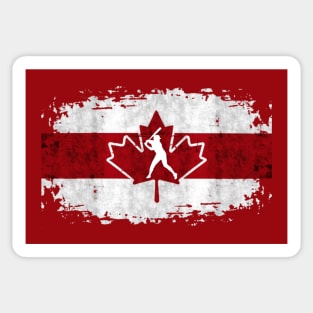 Canada Baseball Olympics Sticker